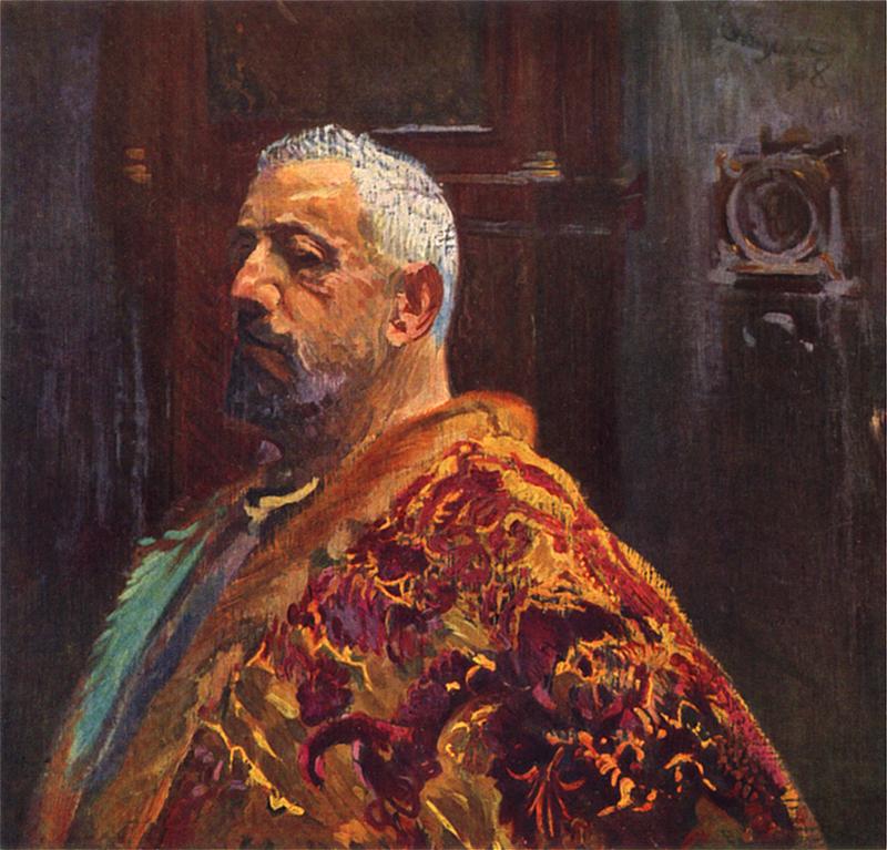   <b> Portret Erazma Barącza</b><br>1908  Olej na płótnie. 76 x 80 cm<br>Muzeum Narodowe, Kraków  